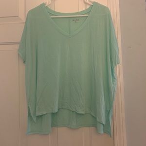 Juniors mudd mint short sleeve top